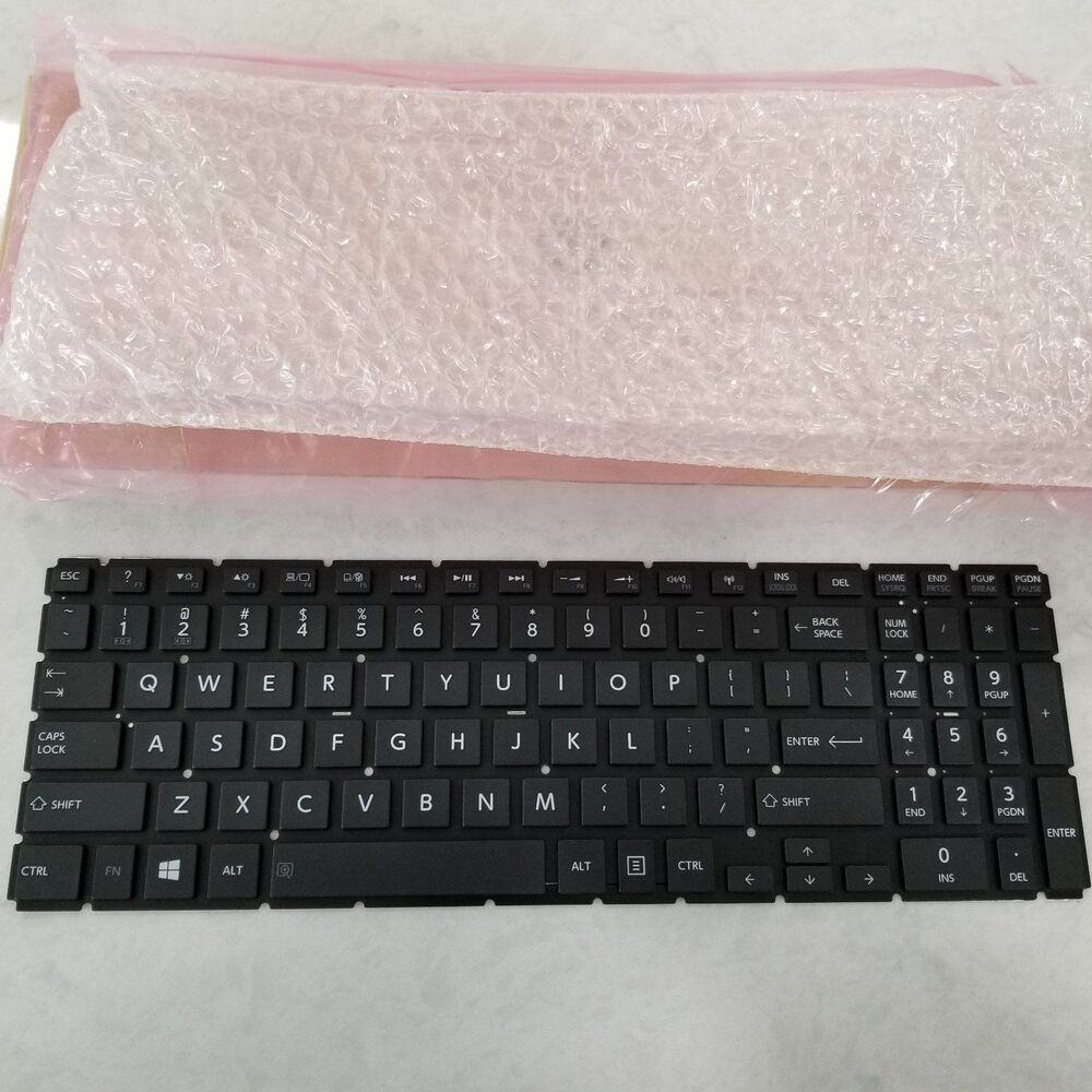 Replacement Keyboard without Backlit & Frame for Toshiba Satellite new open box